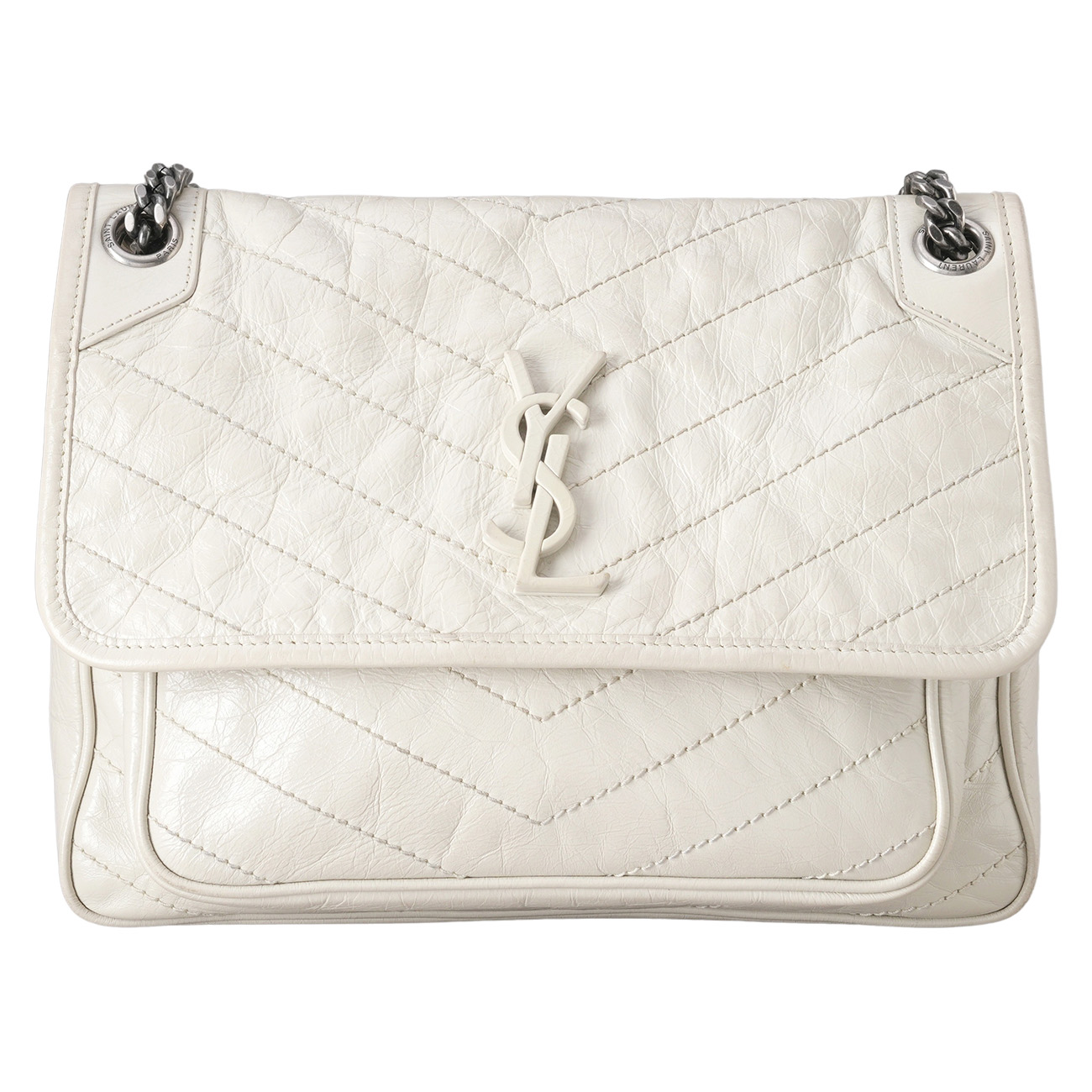 YVES SAINT LAURENT(USED)생로랑 633158 니키 미디움 백